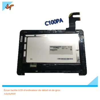 

For ASUS Chromebook Flip C100pA Touch Screen Digitizer Panel Glass + LCD Display Component Screen Replacement
