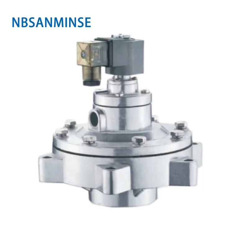 

Air Alloy G2" G2-1/2" G3 Series Electromagnetic Pulse Solenoid Valve Double Diaphragm GOYEN Similar Type Pulse Valve Sanmin