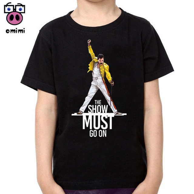 matrimonio yeso O cualquiera Camiseta de algodón Mercury The Queen para niño y niña, camiseta negra  suave de manga corta, ropa de marca para bebé, camisa de Navidad -  AliExpress