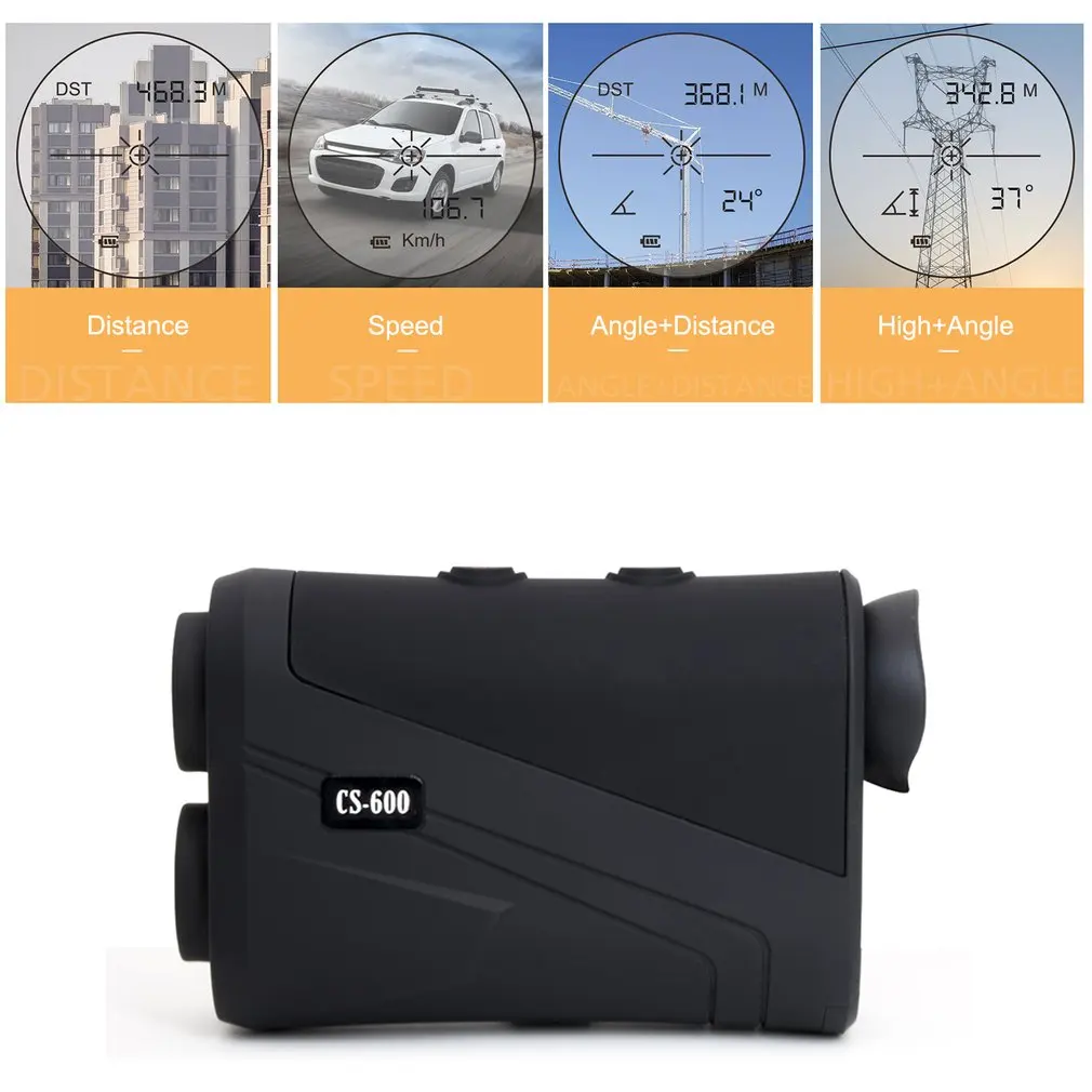 

New Handheld 7 x 50 Optical Binoculars golf hunting laser rangefinders distance measure Anglers Waterproof Shockproof Adjustable