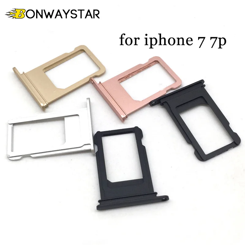 Micro Nano SIM Card Holder Tray Slot for iPhone 7 7plus Replacement Card Container Adapter Part SIM Card Tray Holder Socket Micro Nano SIM Card Holder Tray Slot for iPhone 7 7plus Replacement Card Container Adapter Part SIM Card Tray Holder Socket