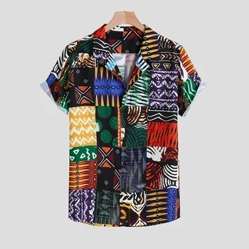 

Are you sure not to click in and see Mens Abstract Printing Ethnic Style Short Sleeve Summer Loose Casual Shirt Purchasing