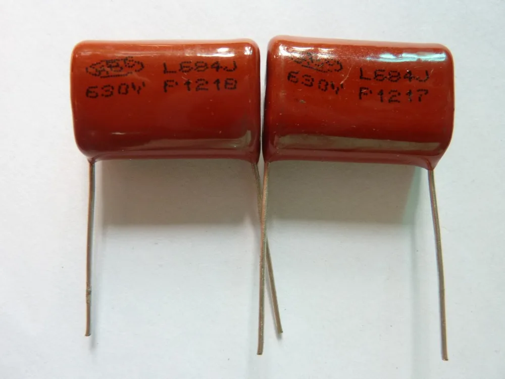 

50pcs CBB 684 630V 684J CBB21 0.68uF 680nF P22 Metallized Polypropylene Film Capacitor