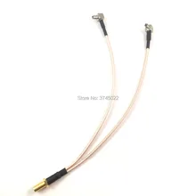 1 шт. гнездо SMA Y Тип 2 x Ts9 штырьковый разъем разветвитель кабеля pistail RG316 20 см для huawei zte модем