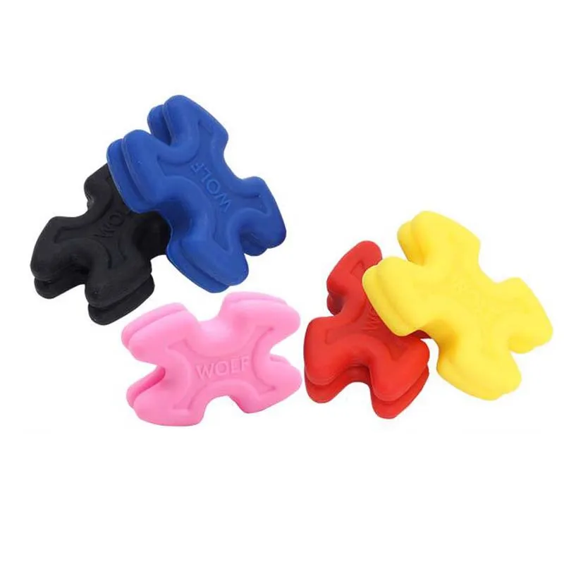 

1 set(4pcs) Archery Compound Bow Limb Stabilizer Rubber Damper Shock Absorber Bow Silencer Colorful Stabilizer