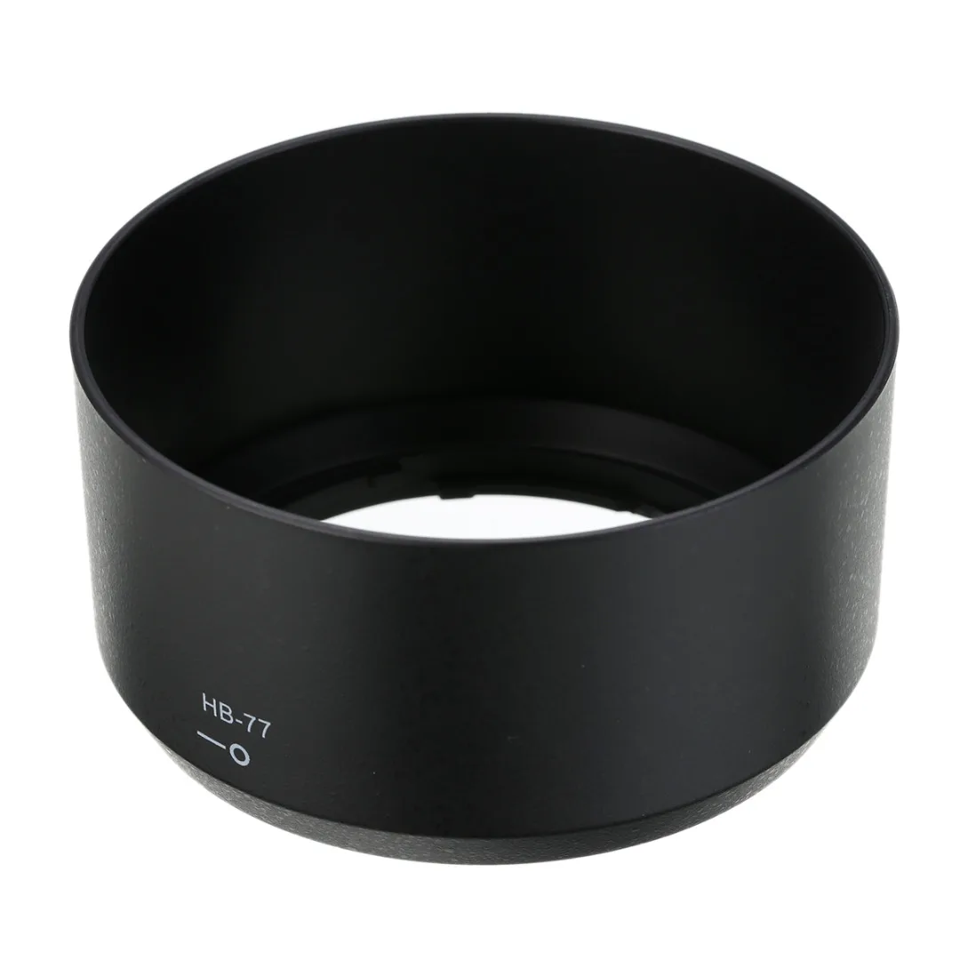 Mayitr 1pc HB-77 Camera Lens Hood High Quality Black Lens Hood For Nikon AF-P DX NIKKOR 70-300mm f/4.5-6.3G ED/VR