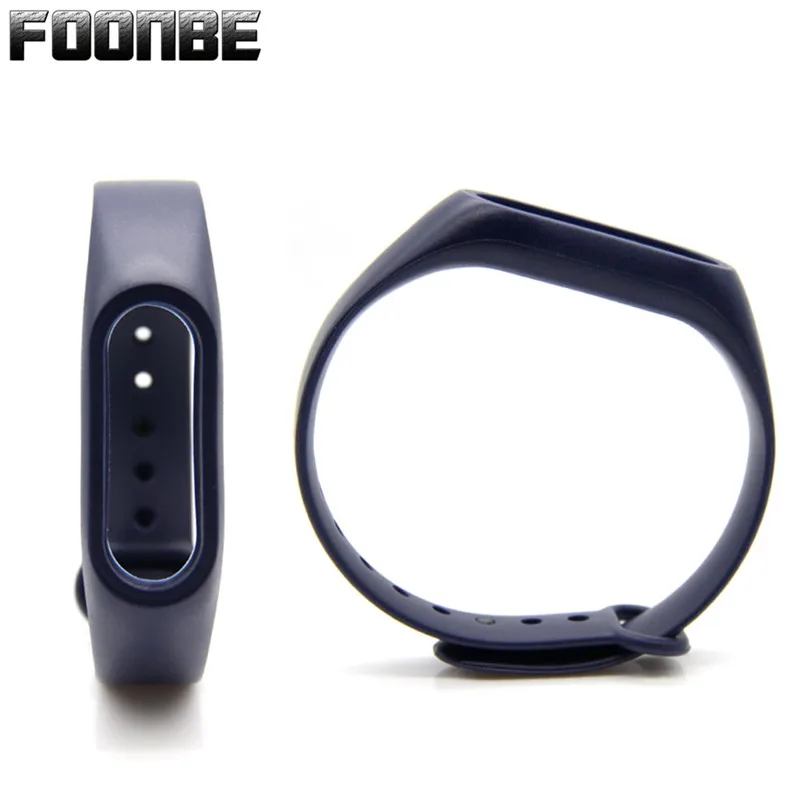 Foonbe силиконовый ремешок для Xiao mi для mi band 2 Широкие ремешки аксессуары для mi band 2 браслет для mi Band 2 разноцветный ремешок