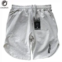 Новые летние шорты для бега, мужские шорты для фитнеса, быстросохнущие хлопковые пляжные шорты, мужские шорты для бега в тренажерном зале