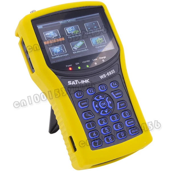 Satlink WS 6932 HD анализатор спутниковое искатель поддержка DVB S / S2 MPEG4 20378|mpeg4 mp3|mpeg4 hdtvmpeg4