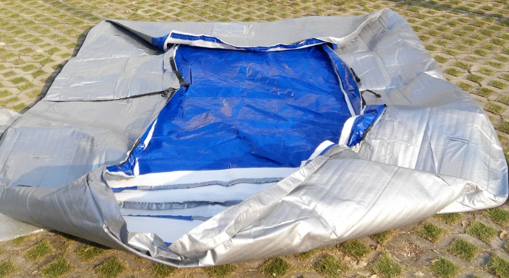 hot tub spa cover bag size 207cmx207cmx90cm,with isolation for winter ,hot tub bag Special offer -The best price in alibaba
