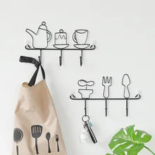 Simple Iron Key Hanger Rack Creative Doorway Wall Upper Wall Coat Hook Rack Storage Key Hook Home Storage Organizer Hot Sale Simple Iron Key Hanger Rack Creative Doorway Wall Upper Wall Coat Hook Rack Storage Key Hook Home Storage Organizer Hot Sale