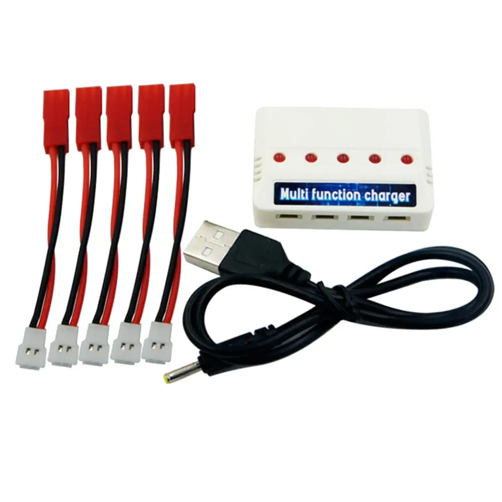 

3.7V Lipo Battery Charger USB Cable Connectors for Syma X5C U818 RC Quadcopter