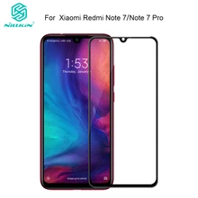 Для Xiaomi Redmi Note 7/Note 7 Pro защита экрана полностью покрывает закаленное стекло NILLKIN XD CP+ Max с закругленными краями твердость 9H 6,3''