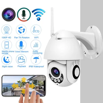 

HD 1080P Cloud Storage Wireless IP Camera Speed Outdoor with IR Night Vision P2P CCTV Surveillance For Baby Elder Monitor
