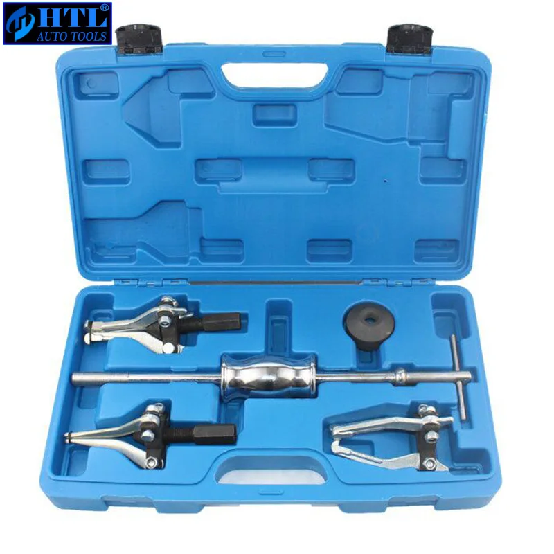 3 Jaw Internal External Bearing Puller Tool Set With Slide Hammer