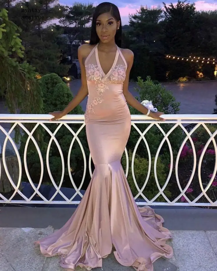 

china Sexy Sleeveless Lace Applique Crystal Evening Dresses Zipper Back Lace Silk Satin Cocktail Party Prom Dresses Cheap