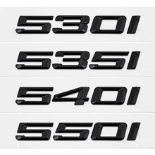 Для BMW 530I 535I 540I 550I 630I 640I 645I 650I G30 G38 F10 F11 F15 декоративные аксессуары для багажника автомобиля наклейки значок Автомобильная эмблема