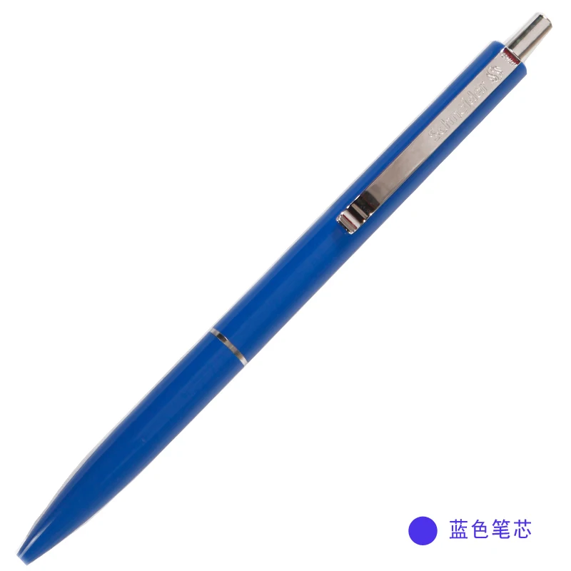 1pcs Schneider Ballpoint Pen K15 Ball Pen Student Exam Business Office Writing Smooth - Цвет: Синий