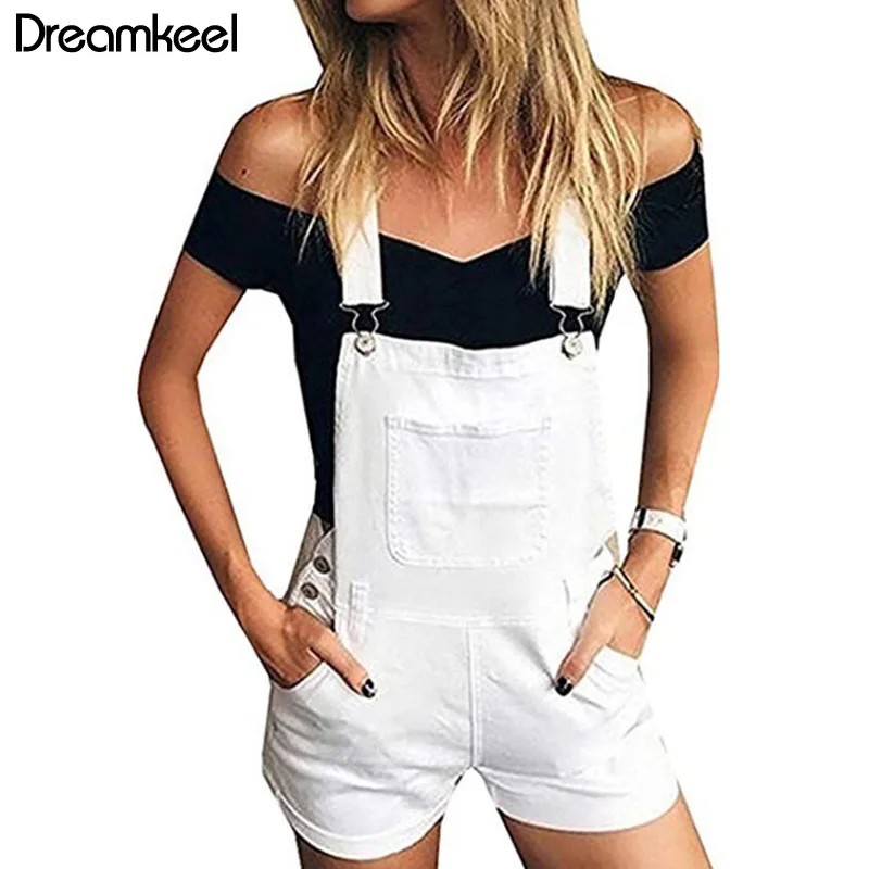 

Short Jeans Loose Denim Bib Hole Overalls Jeans Demin Shorts Plus Size Shorts Women Biker Shorts High Waist Street Style Y