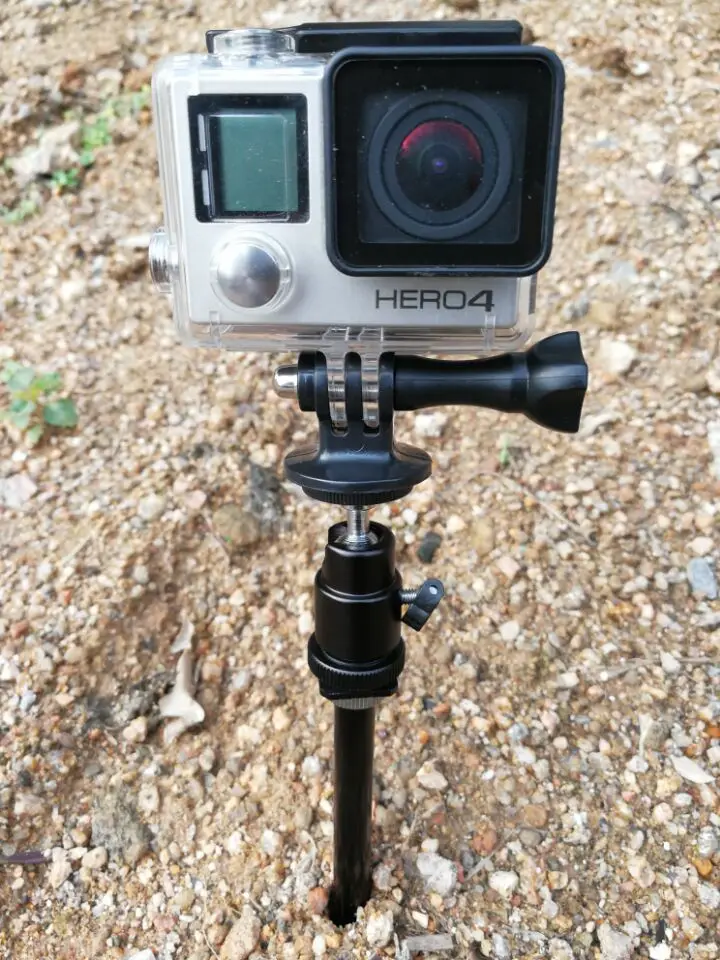 Крепление штатива для камеры Hunt Trail и монопод для Gopro Hero Xiao Yi sjcam Экшн-камера и смартфон