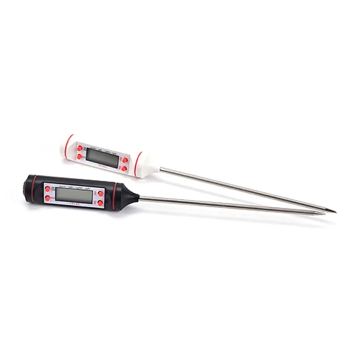 Random Color Electronic Kitchen Cooking Meat Food Probe Temperature Sensor  Digital Thermometer Instruments Hydrometer