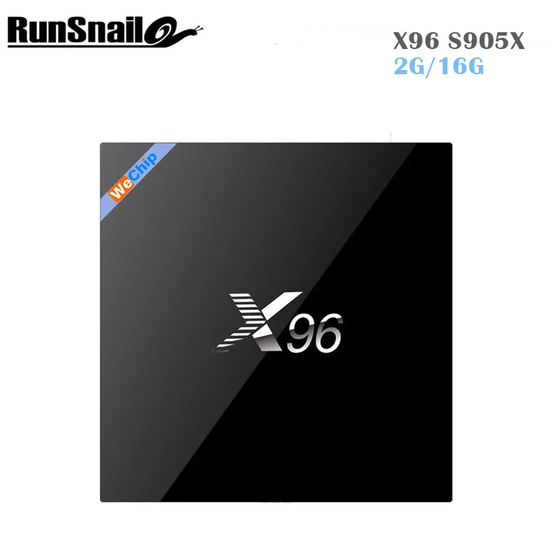 

Original Wechip X96 Amlogic S905X Quad Core Android 6.0 Marshmallow 2G/16G TV Box Wifi HDMI 2.0A 4K*2K Media Player Set top box