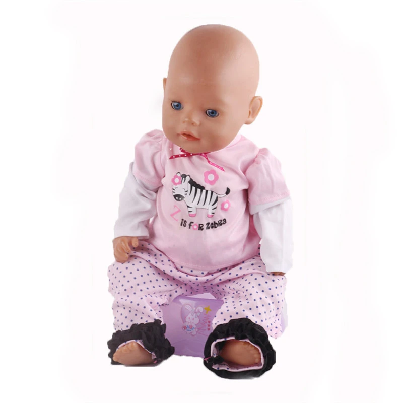1 UNIDS ropa Desgaste ajuste 43 cm Bebé Nacido zapf los niños el mejor Regalo de Cumpleaños (sólo ropa) N453|baby born zapf|doll clothesbaby born - AliExpress