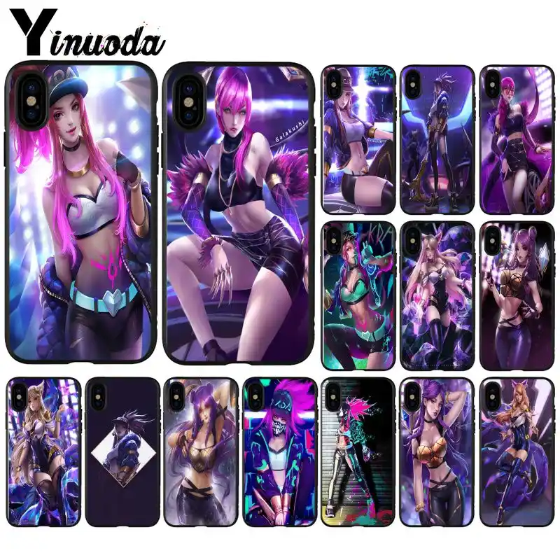 Yinuoda Lol League Of Legends Kda Luxury Unique Design Phone Cover