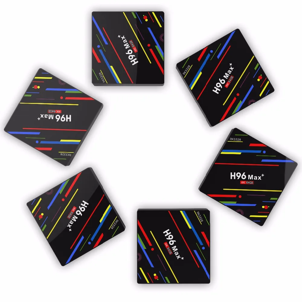 H96 Max plus Android 9 0 ТВ приставка RK3328 4 ГБ 32 64 Гб USB 3 2 4G/5G H.265 двойной wifi Bluetooth 4K HD max +