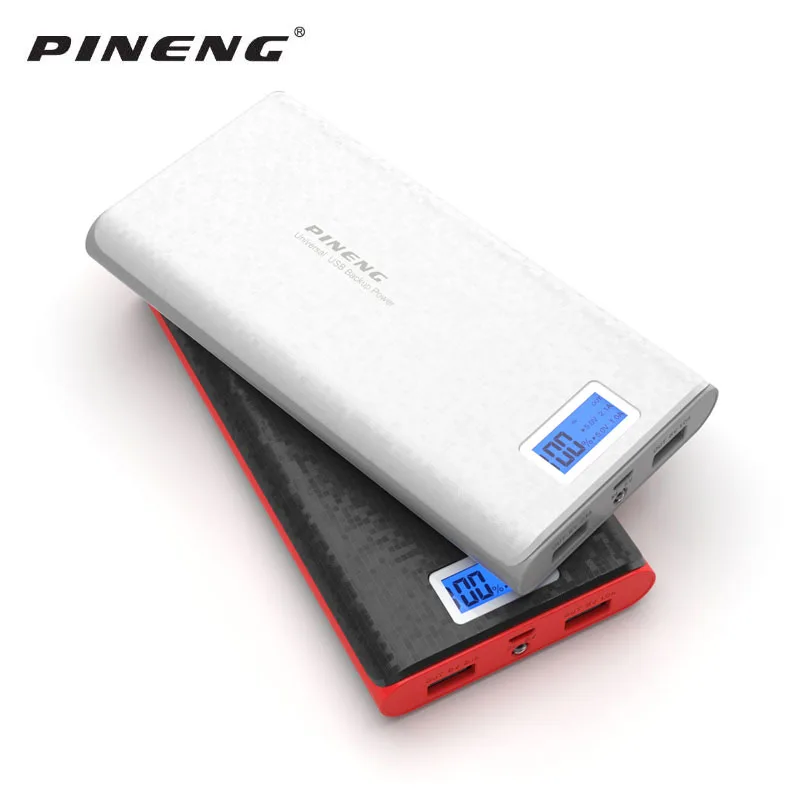 Original Banco de la energía de pinfeng 20000mAh PN-920 cargador de batería externo móvil Dual USB