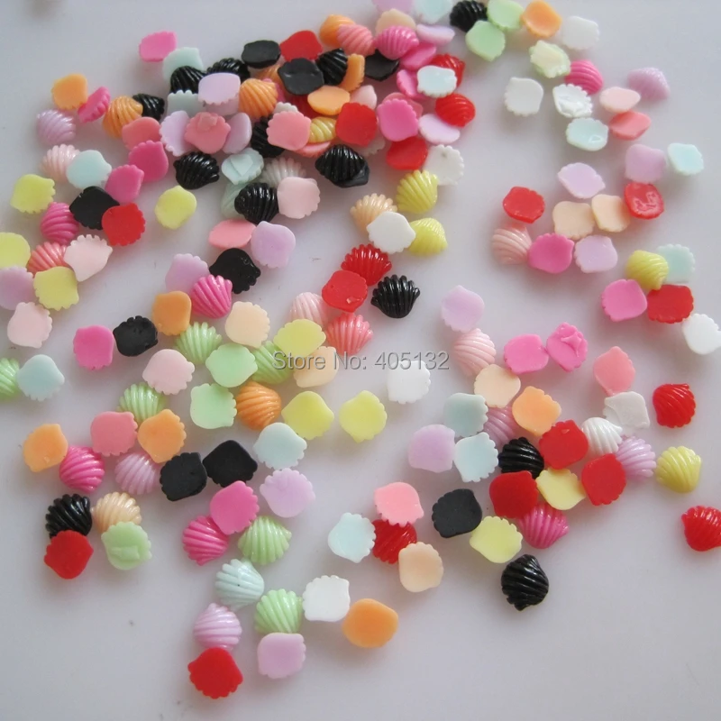 

#93 mix bag 200pcs/bag Nail Art Resin Shell Decoration Nail Art Mix Decoration Super Deal