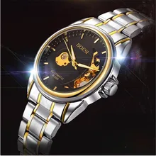 BOSCK666 new men’s mechanical watches, high-end leisure hollow out watches, luxury fashion watch business men watch