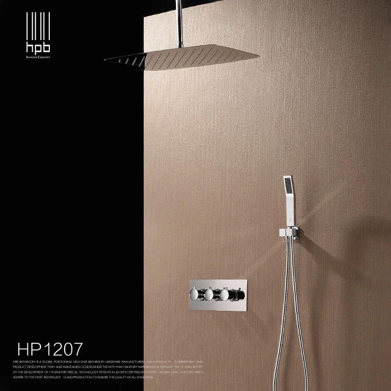 

All-copper cold shower shower set with built-in shower set