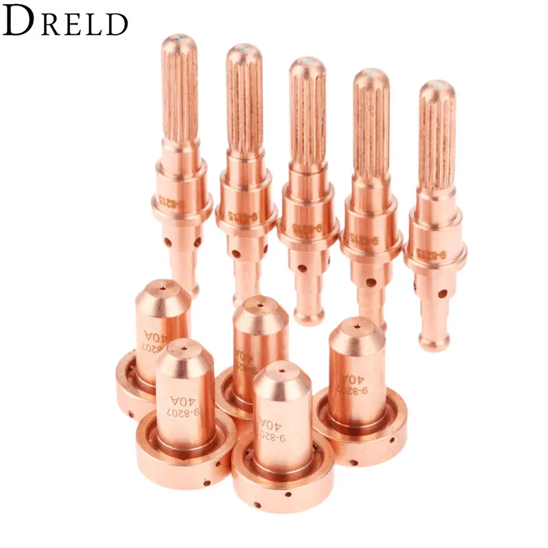 Фонарь для плазменной резки DRELD 10 шт. насадок 9 8215 + 8207 T/D SL 60/100 фонарь