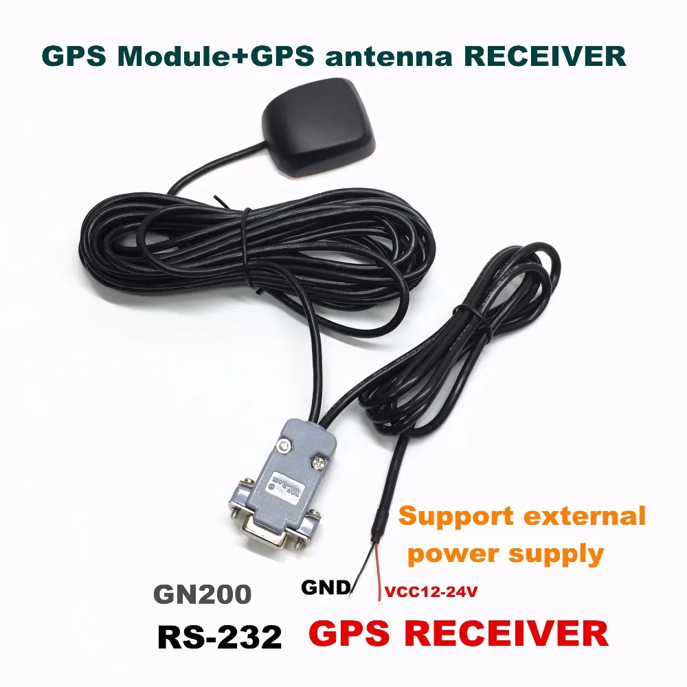 1224v Power Supply, Rs232 Gps Receiver, Db9 Female, Support External Power Supply Gnss7020 Chip