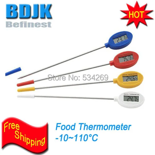 

Digital Kitchen Thermometer with Probe to Measuring Food Temperature Meters