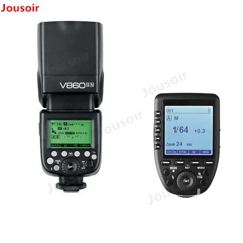 Godox-V860II-V860II-N-GN60-i-TTL-HSS-1-8000s-Speedlite-Flash-w-Li-ion-Battery
