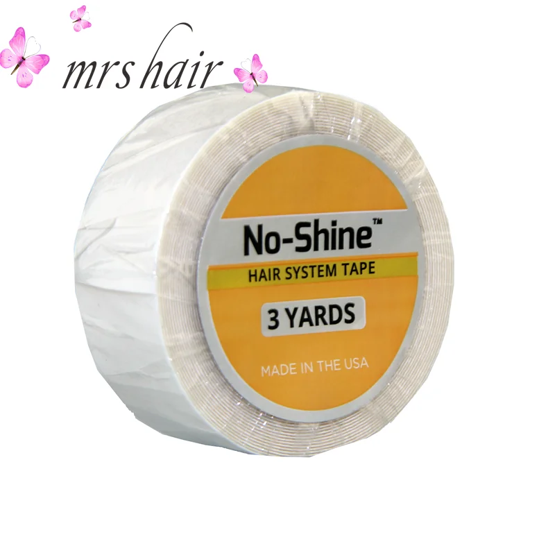 Replacement Tape For Tape Hair Extensions 3Yards Strong Double Sided Tape For Lace Frontal Wigs Lace Hair Tape Closure Adhesives