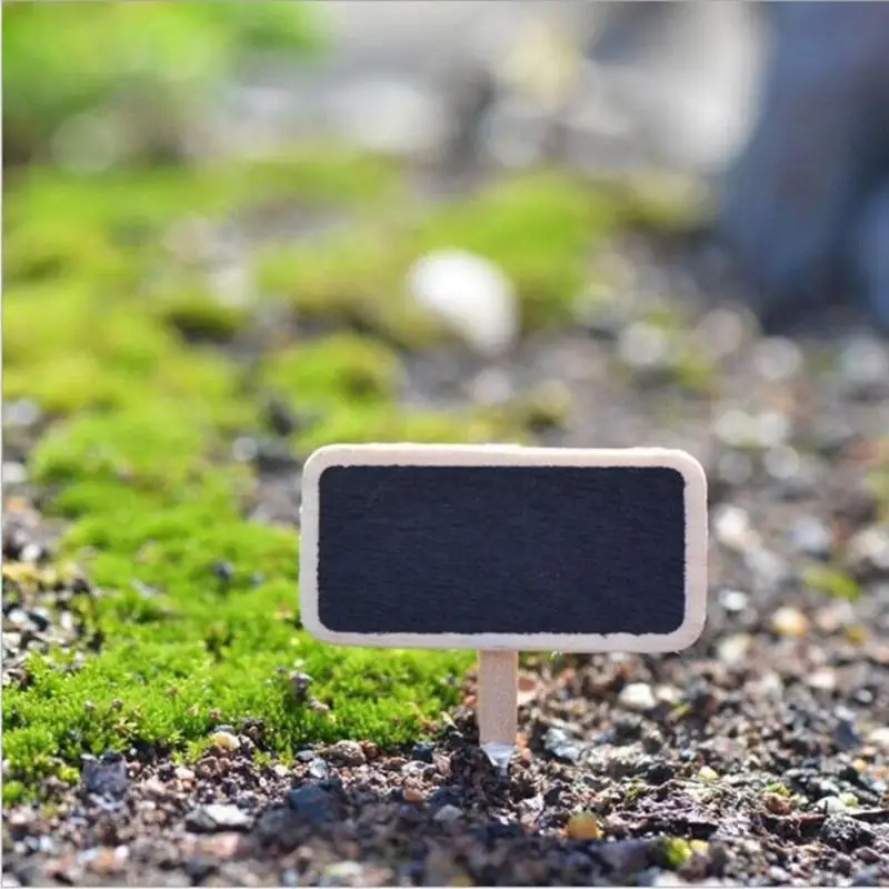 50 шт. мини деревянная доска зажимы папка для заметок фото клип Марка DIY Декор