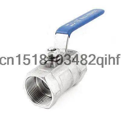 DN32 39 мм Внутренняя Резьба 2 Way Поворотный Рычаг Из Нержавеющей Стали, Шарик Клапана