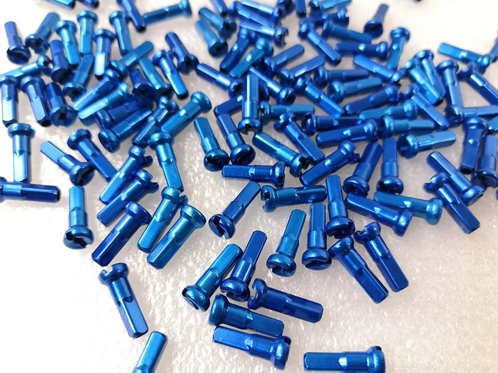 blue alloy nipples