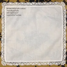 Набор из 36 модные платки 12-дюймовый хлопковый носовой платок Сладкий тепла платки Винтаж кружева свадебный платок для невесты/верхняя одежда/Женская обувь