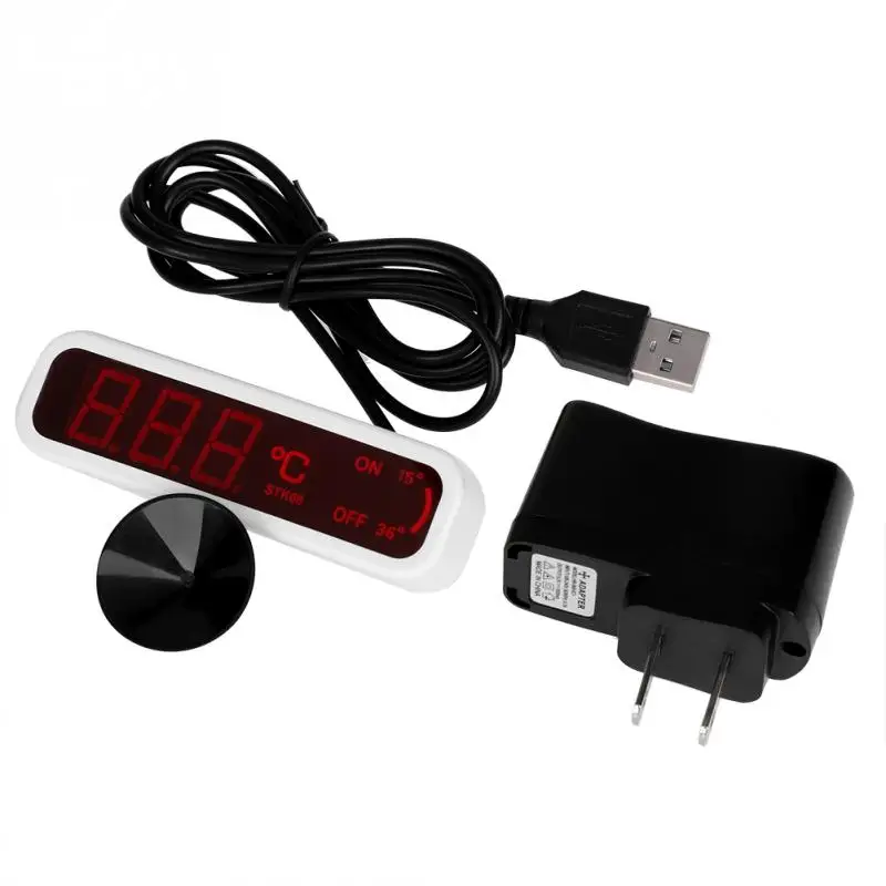 LED Digital Water Thermometer Fish Tank Aquarium Temperature Controller