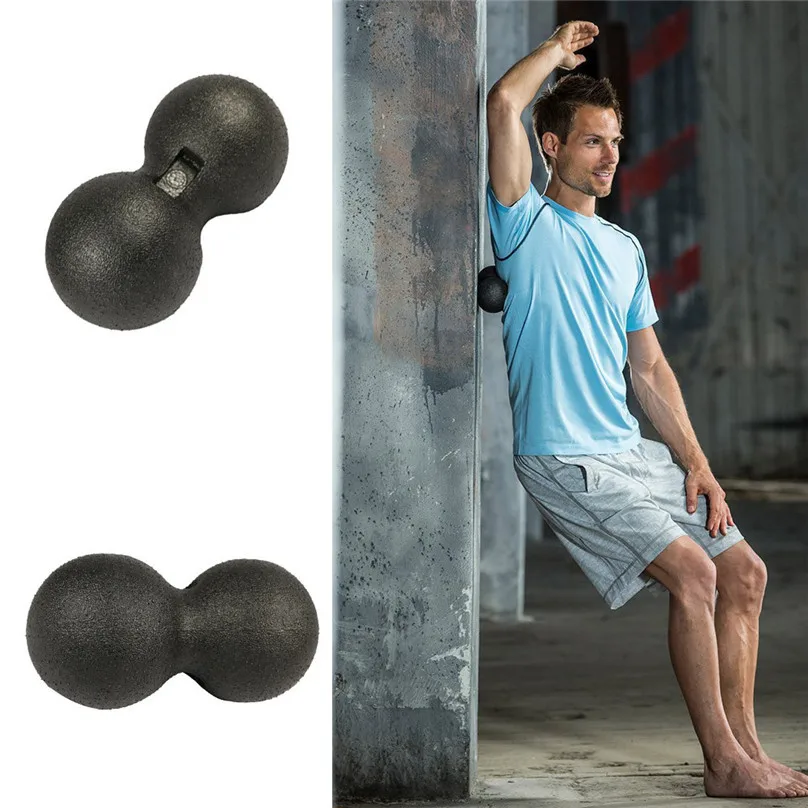 Mini Peanut-shape Fascia Self-massage Ball Shoulder Back Legs Rehabilitation Training Ball Training Ball Drop Shipping #3d28 (2)