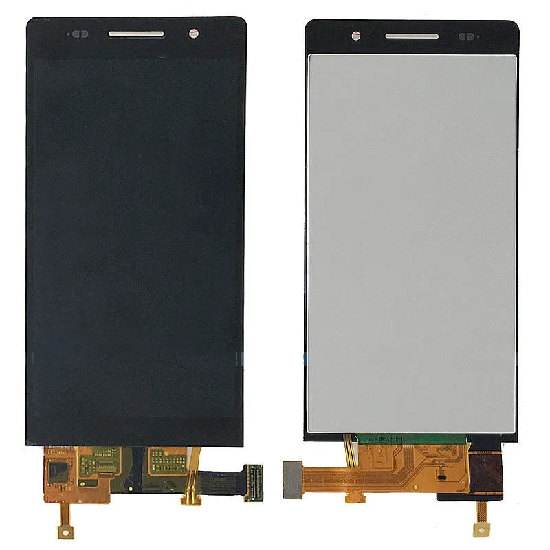 Black LCD Display Glass Touch Screen Digitizer Assembly For Huawei Ascend P6 NEW | Мобильные телефоны и аксессуары