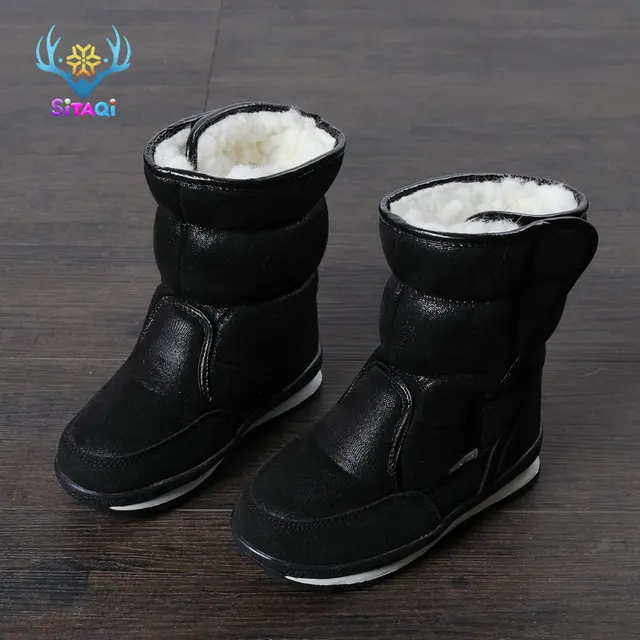 Buy Girls white boots shoes little princess winter
