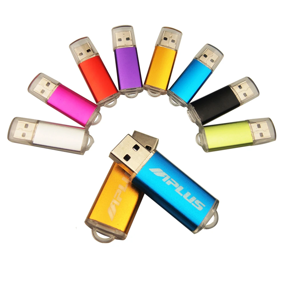 Высокоскоростной USB флэш-накопитель на заказ металлический флэш-накопитель с логотипом 4 ГБ 8 ГБ 16 ГБ 32 ГБ 64 ГБ USB 2,0 Свадебная ручка USB(более 10 шт. бесплатный логотип