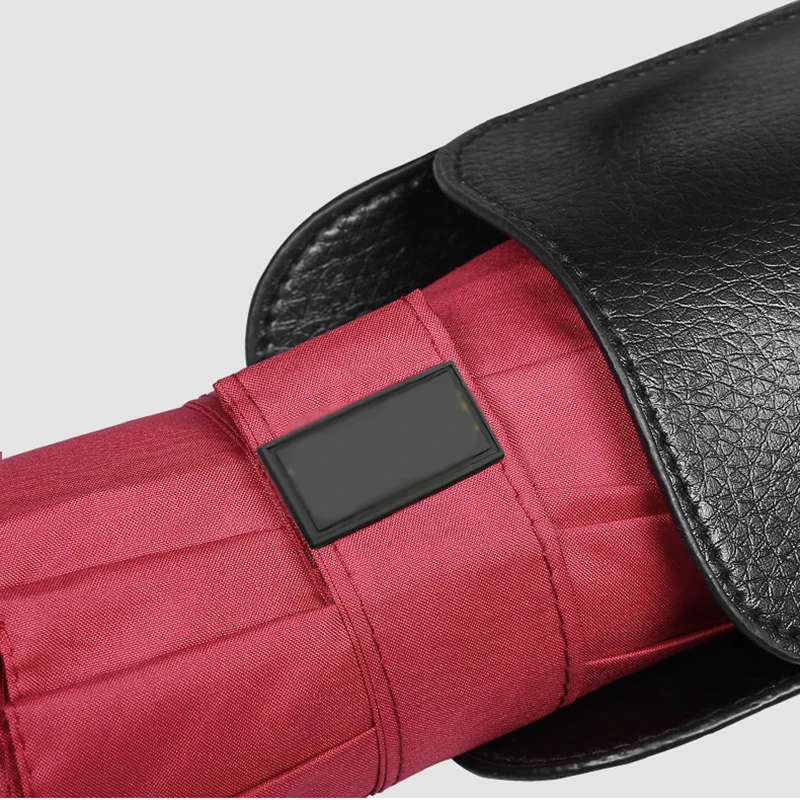 Super Windproof Business Men Female Umbrella Lager Automatic Three Fold Rain Umbrellas Woman Pongee Sun Protection Car Parasol