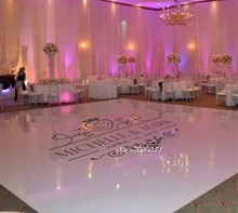 Wedding Floor Sticker Personalised Name Vinyl Removable Floor Decals Custom Size Available Wedding decor Party floor ZA100C