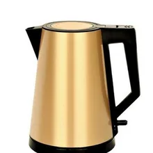 Двойной быстрый Электрический чайник 304 полностью из нержавеющей стали для дома автоматическая защита от перегрева